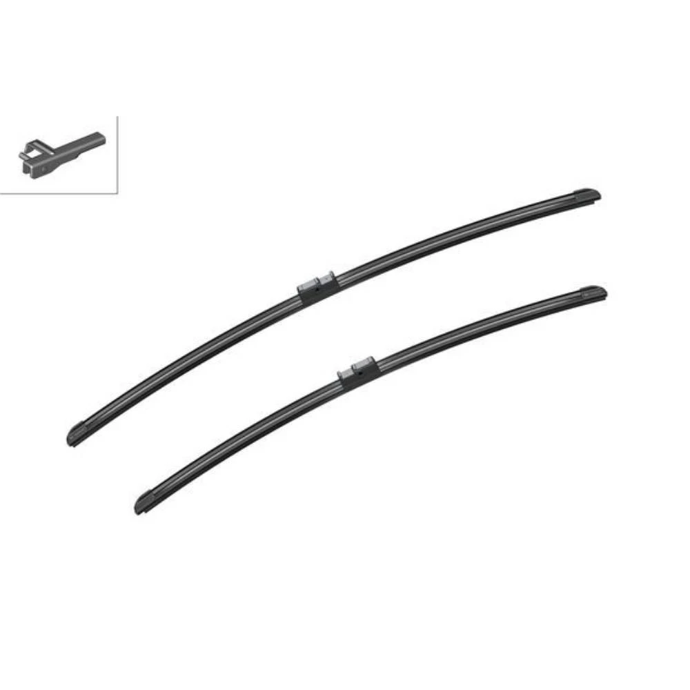 Vorne Scheibenwischer BOSCH AeroTwin für Renault Modus FP JP Schrägheck 06.2005-12.2015 Hinten-Wischer 300 mm
