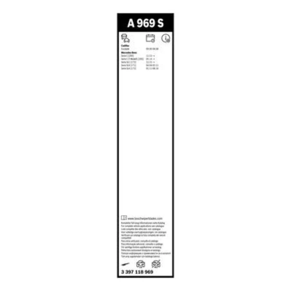 Vorne Scheibenwischer BOSCH AeroTwin für Mercedes C-Klasse T-Modell S205 Kombi 12.2013-10.2014 mit schmaler Adapter