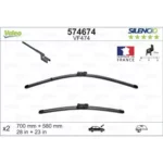 Valeo Silencio Flat für Opel Meriva B 2010-2017