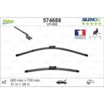 Valeo Silencio Flat für Citroen C4 Picasso 2016-2022