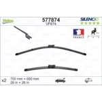Valeo Silencio Flat für Opel Astra J GTC 2009-2019