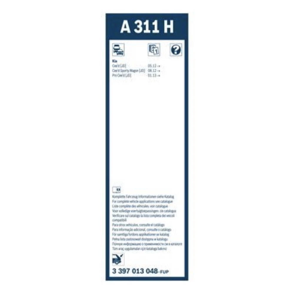 Hinten Scheibenwischer BOSCH Rear für Kia Ceed SW 2 JD Kombi