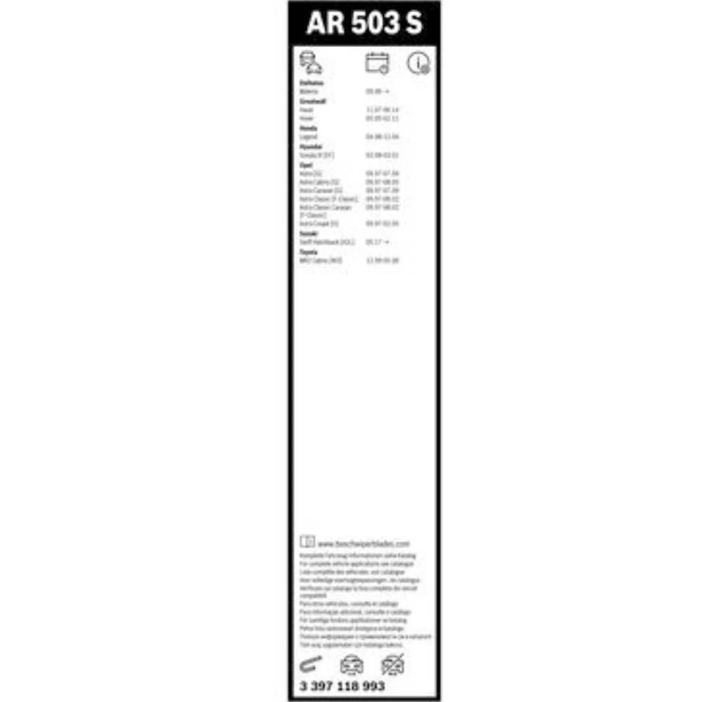 Vorne Scheibenwischer BOSCH AeroTwin für Opel Astra G Caravan 2 Kombi