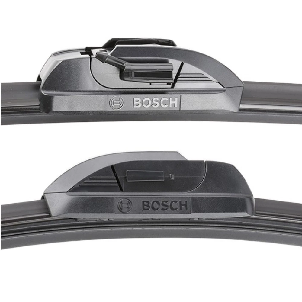 Vorne Scheibenwischer BOSCH AeroTwin für Renault Master 2 Van mit Dusen am Wischerblatt