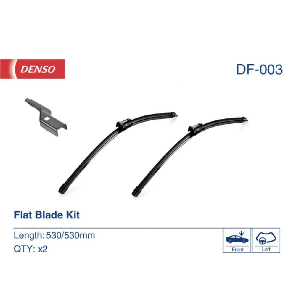 Vorne Scheibenwischer Denso Flat für Skoda Fabia 2 Kombi 12.2006-05.2013