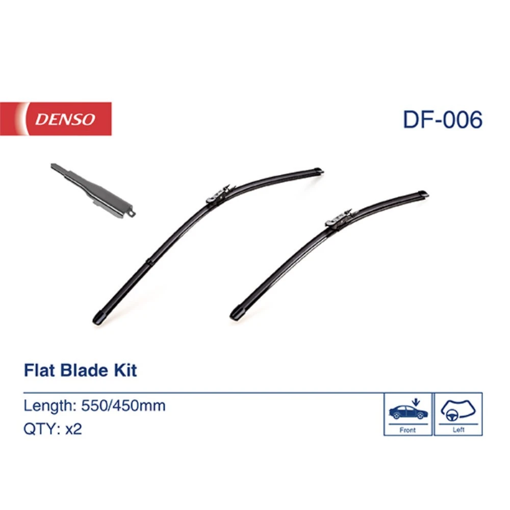 Vorne Scheibenwischer Denso Flat für BMW 1er F20 | F21 Schrägheck