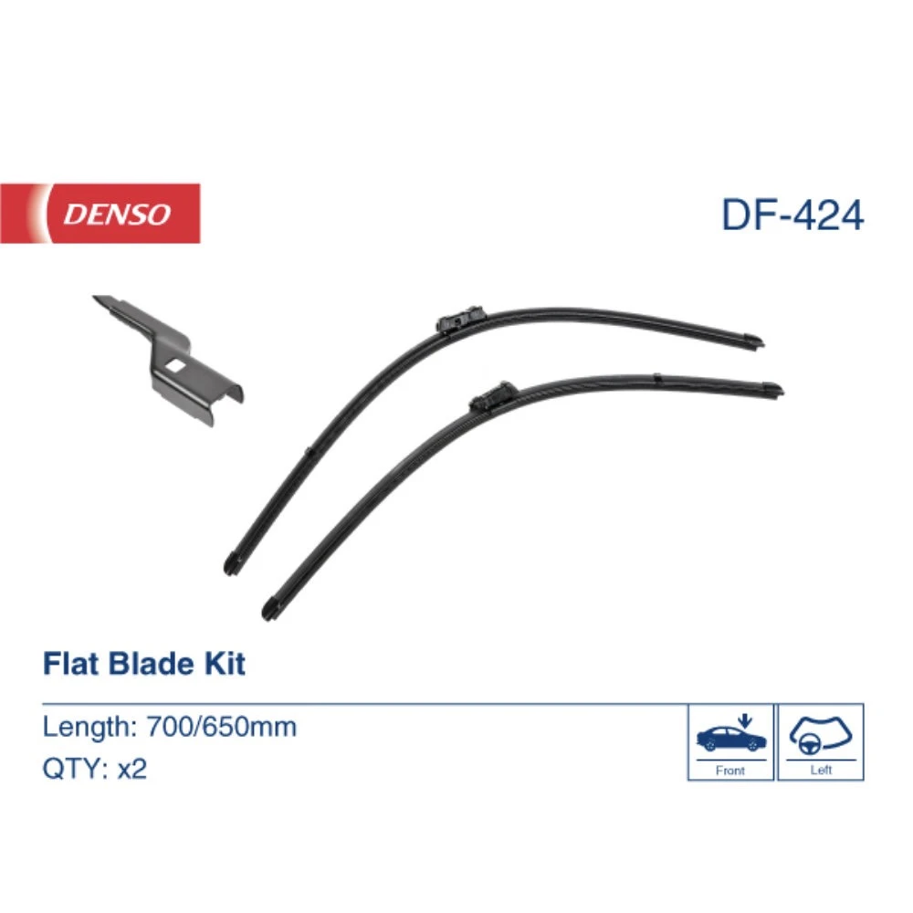 Vorne Scheibenwischer Denso Flat für Opel Ampera E Schrägheck