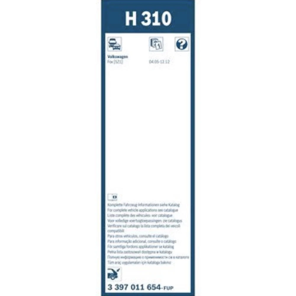 Hinten Scheibenwischer Valeo Silencio Rear für SEAT Ateca SUV KH7 12.2022-