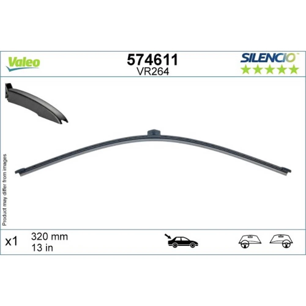 Hinten Scheibenwischer Valeo Silencio Rear für Mercedes CLA-Klasse X118 Shooting Brake Kombi