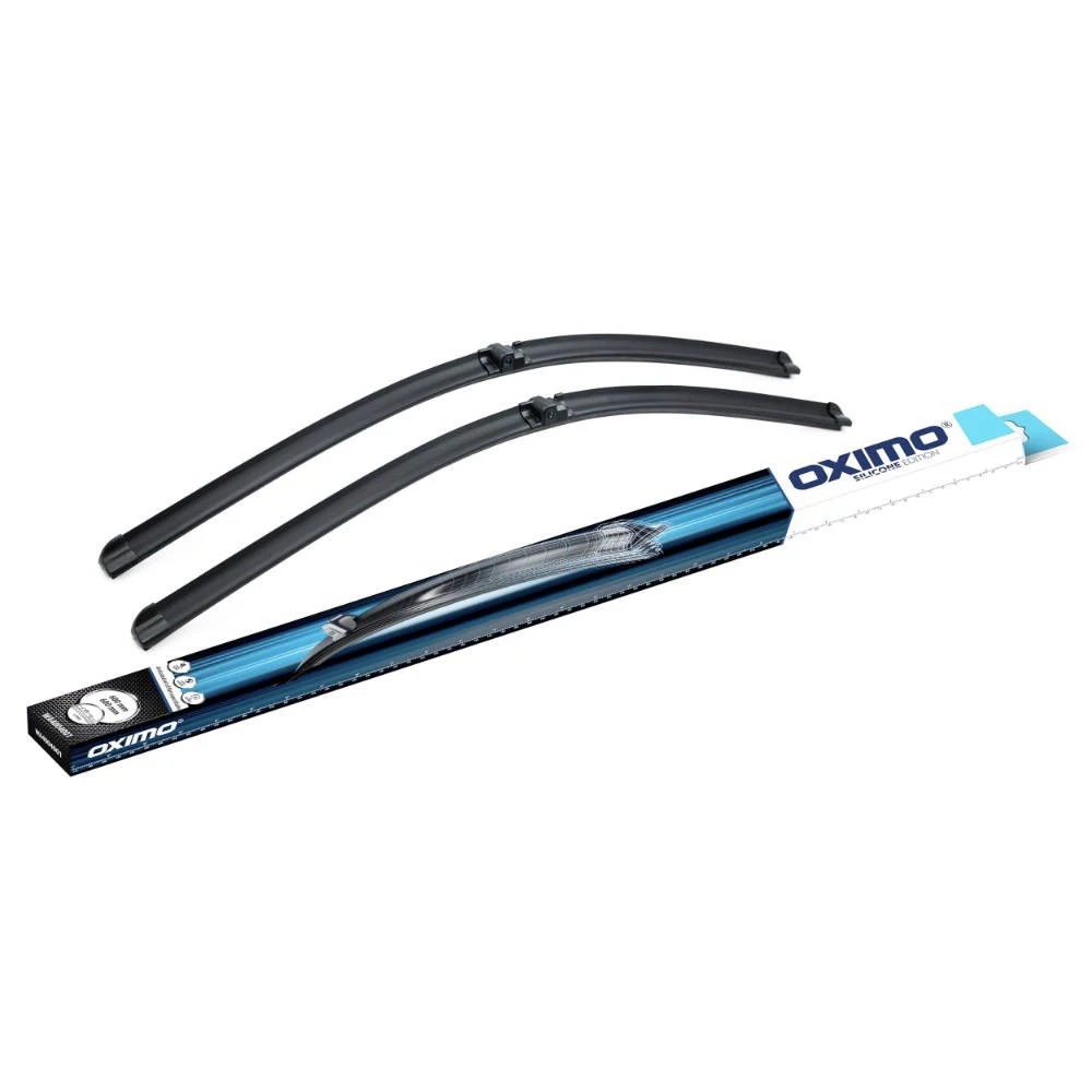 Vorne Scheibenwischer Oximo Silicone OEM für Mercedes C-Klasse W204 Limousine 12.2008-12.2012 mit Seitenadapter