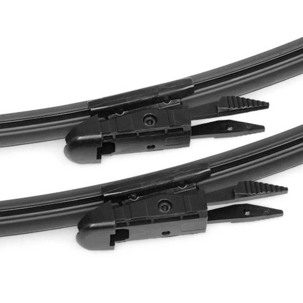 Vorne Scheibenwischer Oximo Silicone OEM für SEAT Leon 2 Schrägheck 1P1 07.2005-02.2009 Metall Hinten-Wischer