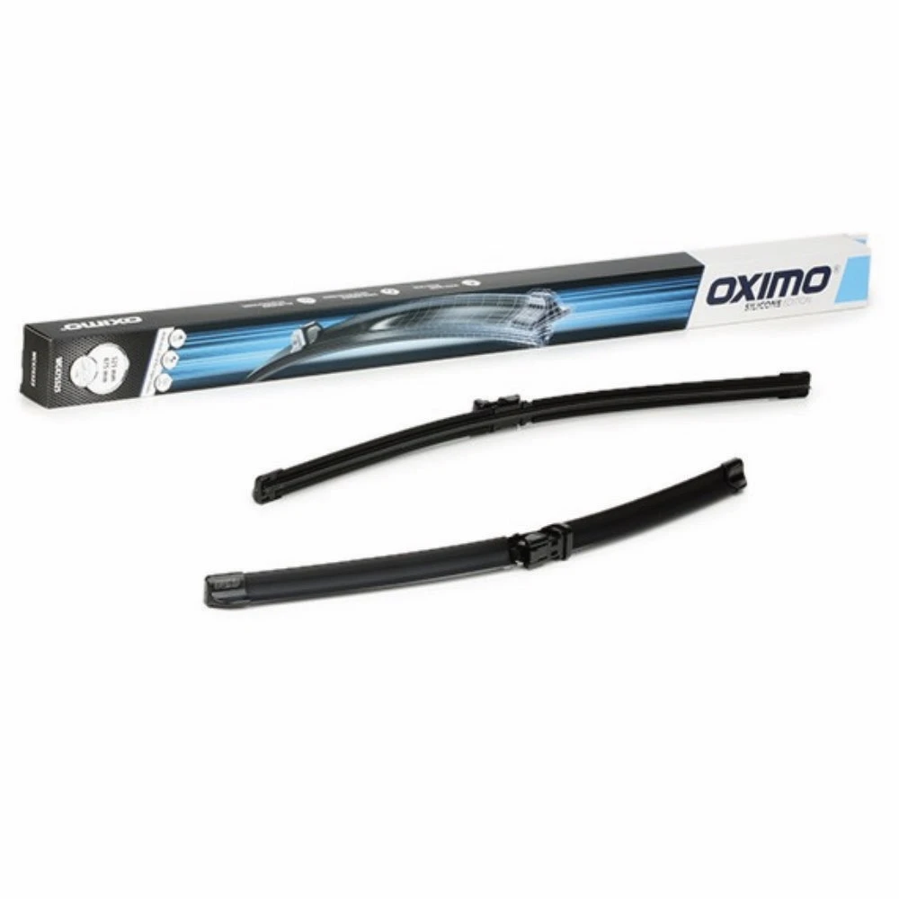 Vorne Scheibenwischer Oximo Silicone OEM für SEAT Ibiza 3 Schrägheck 6L1 02.2006-11.2009 Knopfadapter