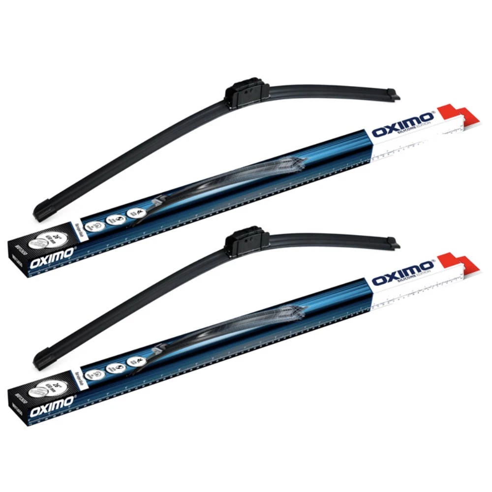 Vorne Scheibenwischer Oximo Silicone WU12 für Mercedes CL-Klasse C215 Coupe 09.1999-02.2000 mit Hakenadapter