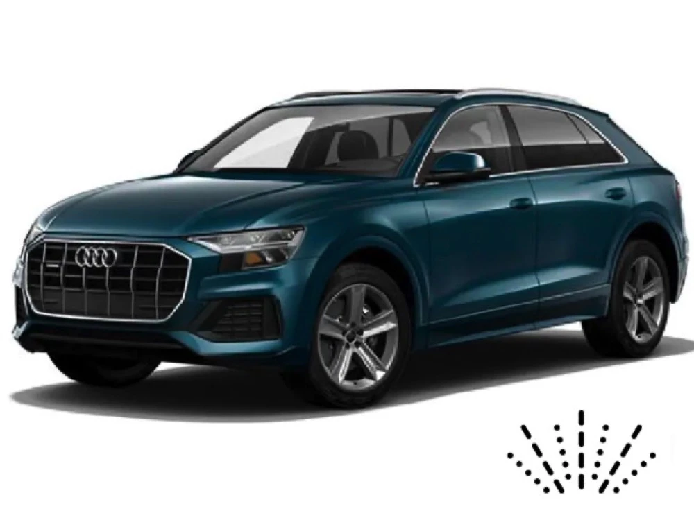 Audi Q8 2018- 4MN SUV mit Dusen am Wischerblatt Scheibenwischer