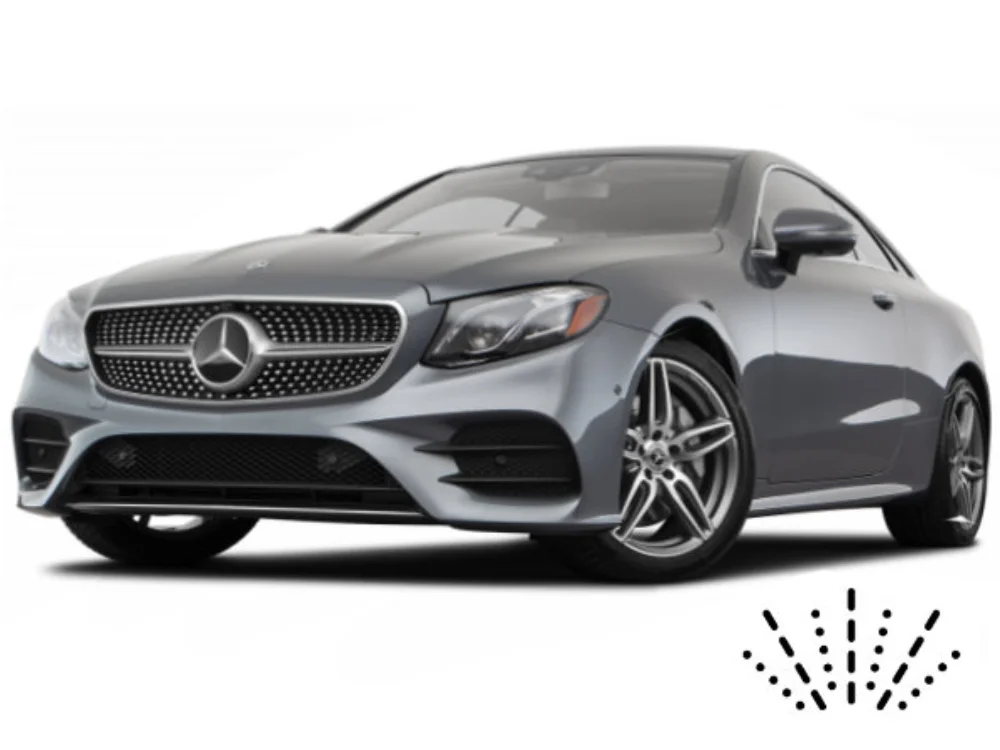 Mercedes E-Klasse C238 Coupe | Cabrio mit Dusen am Wischerblatt Scheibenwischer