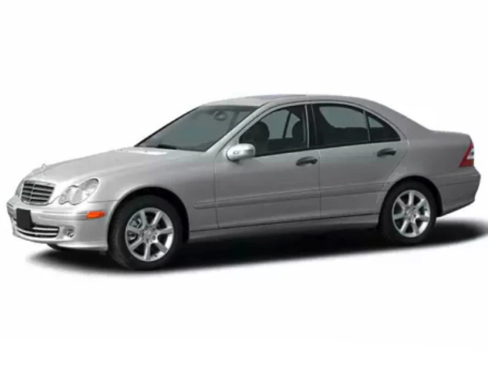 Scheibenwischer für den Mercedes C-Klasse W203 Limousine 05.2000-06.2003 mit Hakenadapter