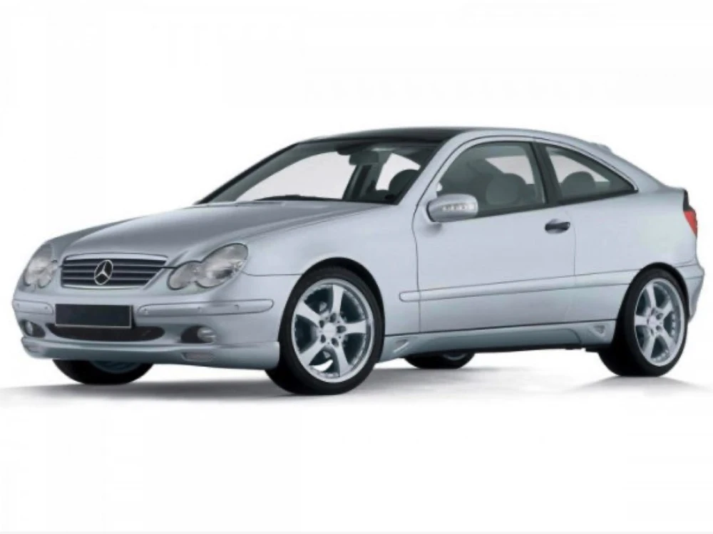 Scheibenwischer für den Mercedes C-Klasse C203 Coupe  07.2003-05.2008 mit Originaladapter