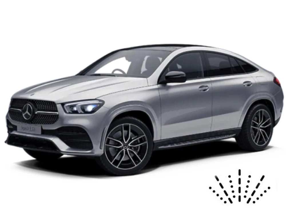 Mercedes GLE-Klasse C167 SUV Coupe mit Dusen am Wischerblatt Scheibenwischer