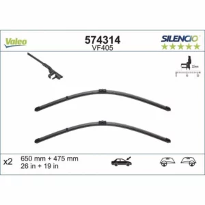 Valeo Silencio Flat Scheibenwischer