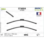 Valeo Silencio Flat für Citroen C4 Grand Picasso 2008-2013
