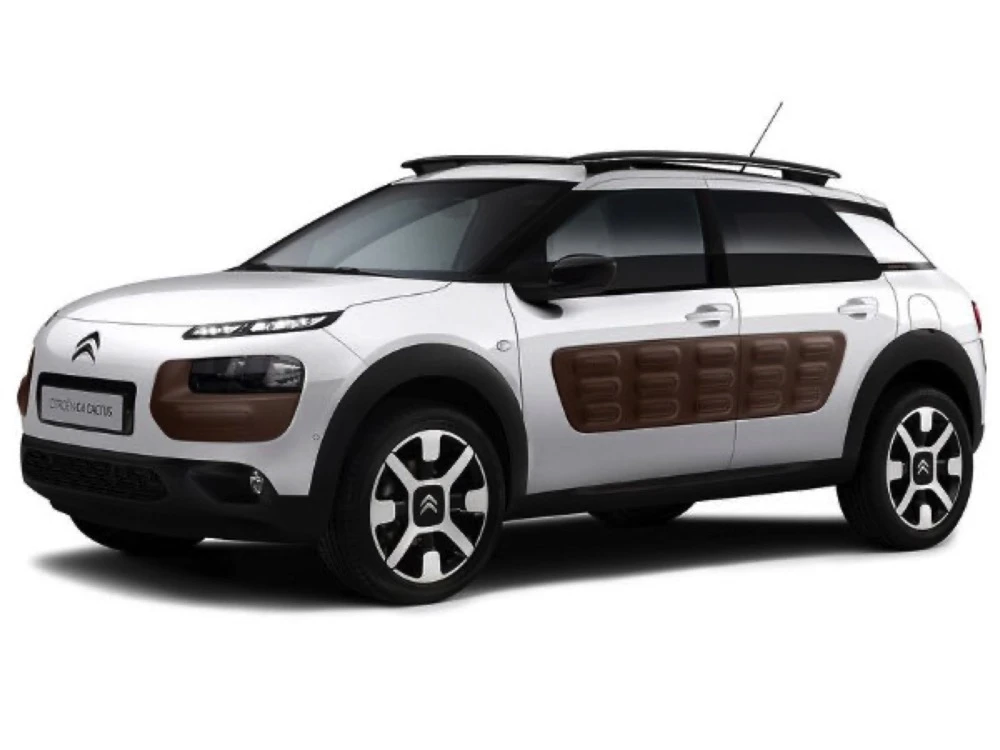 Scheibenwischer für den Citroen C4 Cactus Schrägheck mit Dusen am Wischerblatt