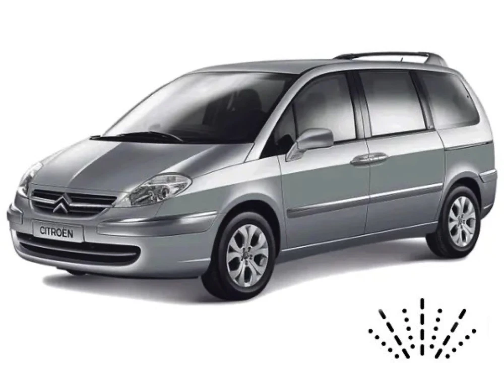 Citroen C8 V3 Minivan 06.2002-07.2005 mit Dusen am Wischerblatt Scheibenwischer