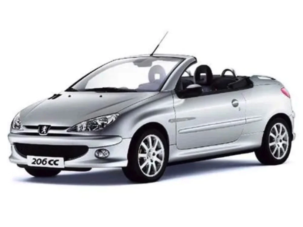 Scheibenwischer für den Peugeot 206 CC Cabrio