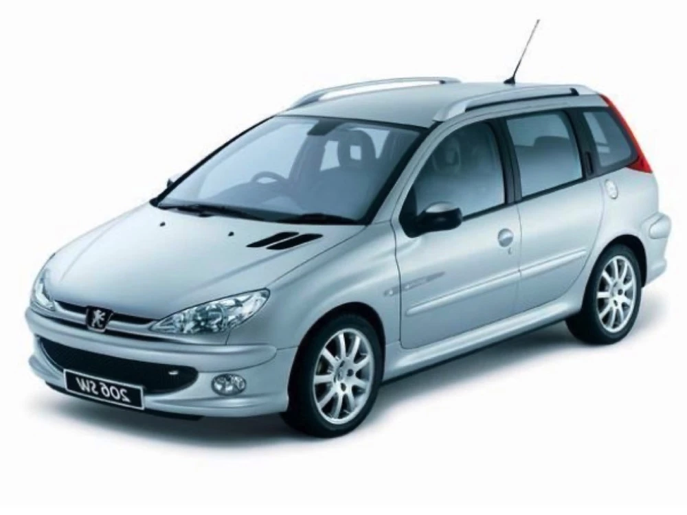 Scheibenwischer für den Peugeot 206 SW Kombi