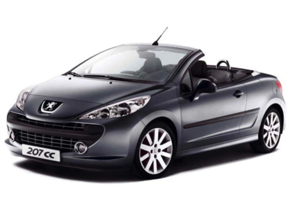 Scheibenwischer für den Peugeot 207 CC Cabrio
