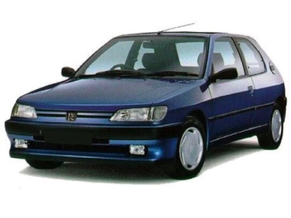 Scheibenwischer für den Peugeot 306 Schrägheck 05.1993-12.1998 MetallHinten-Wischer
