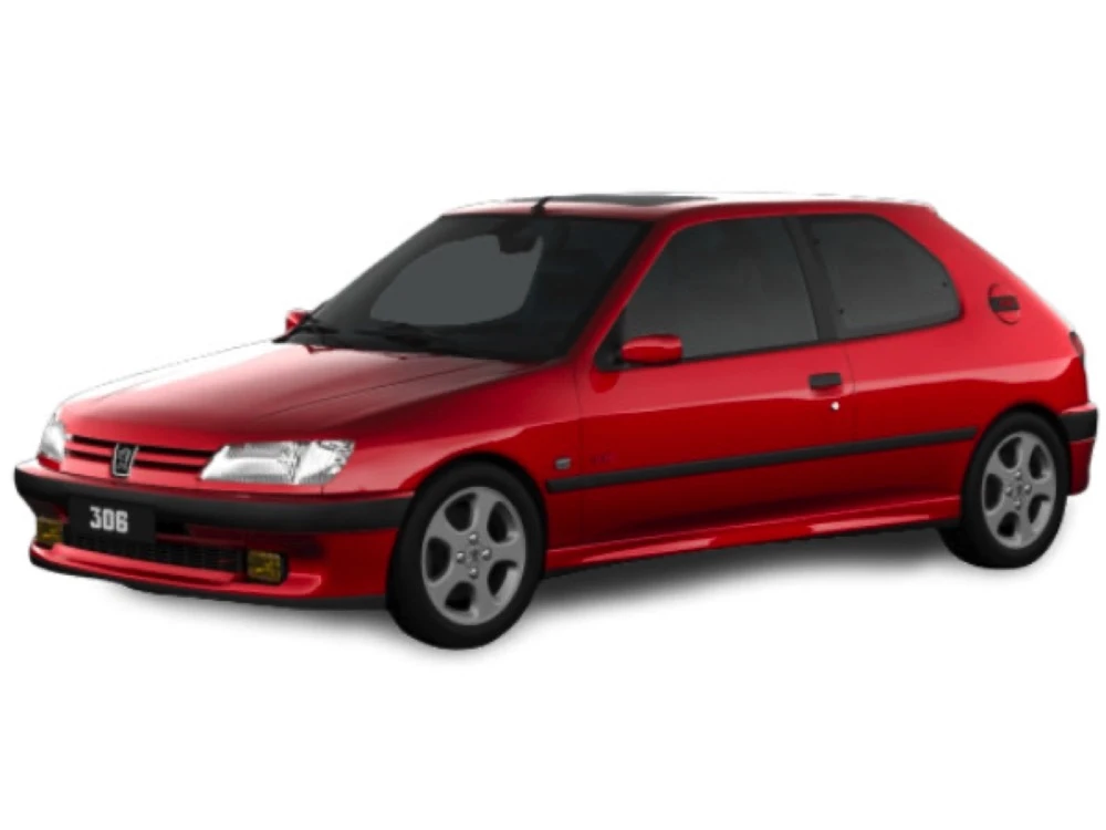 Scheibenwischer für den Peugeot 306 Schrägheck 01.1999-10.2003 Kunststoff Hinten-Wischer